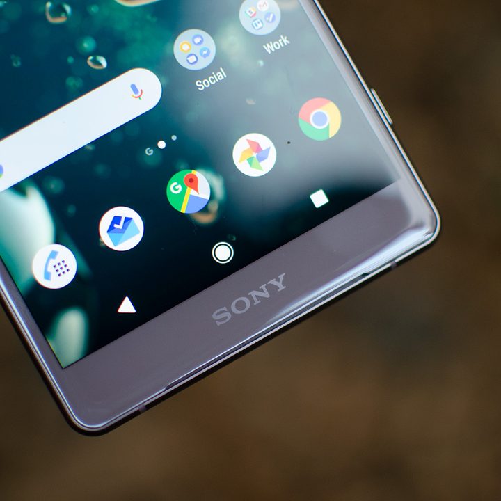 sony xperia xz2 sony logo