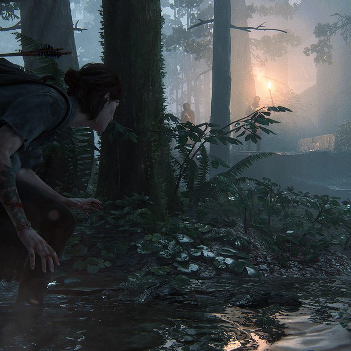 the last of us part 2 crouching