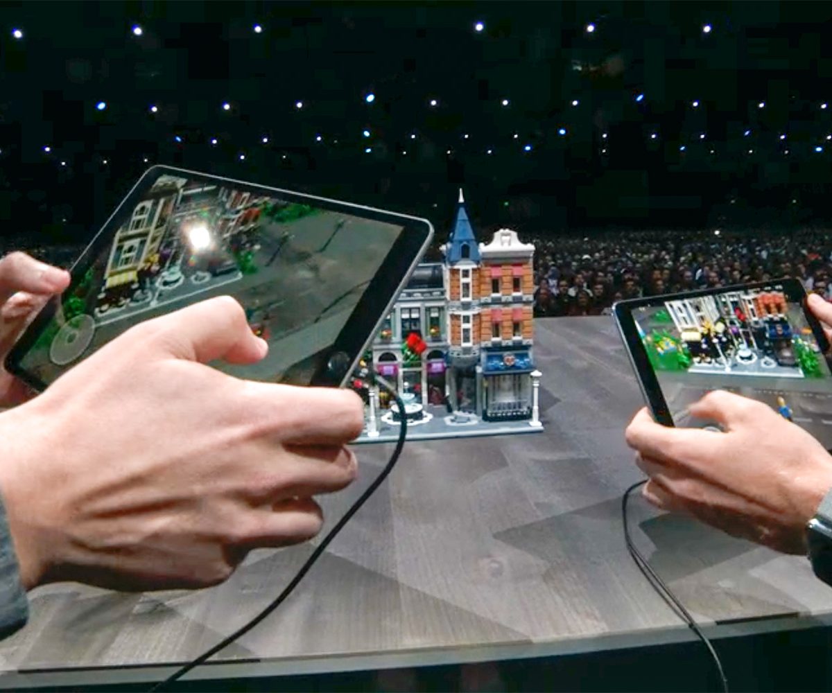 iPad Lego AR game