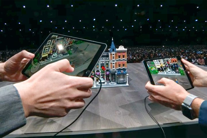 iPad Lego AR game