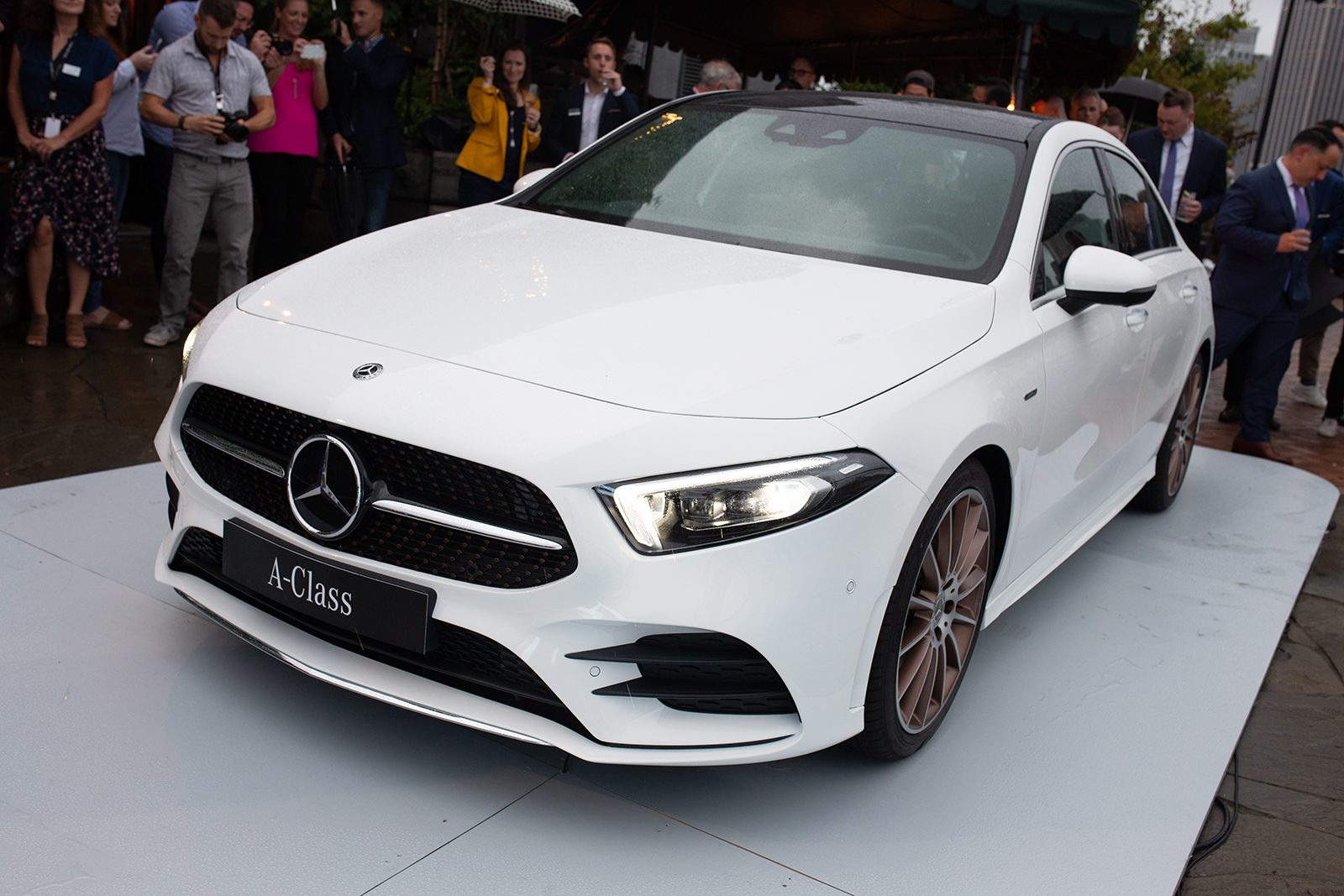 the mercedes benz a class sedan brings stuttgart luxury to masses 2019  1