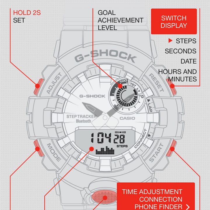 casio g shock gba 800 review screens 4