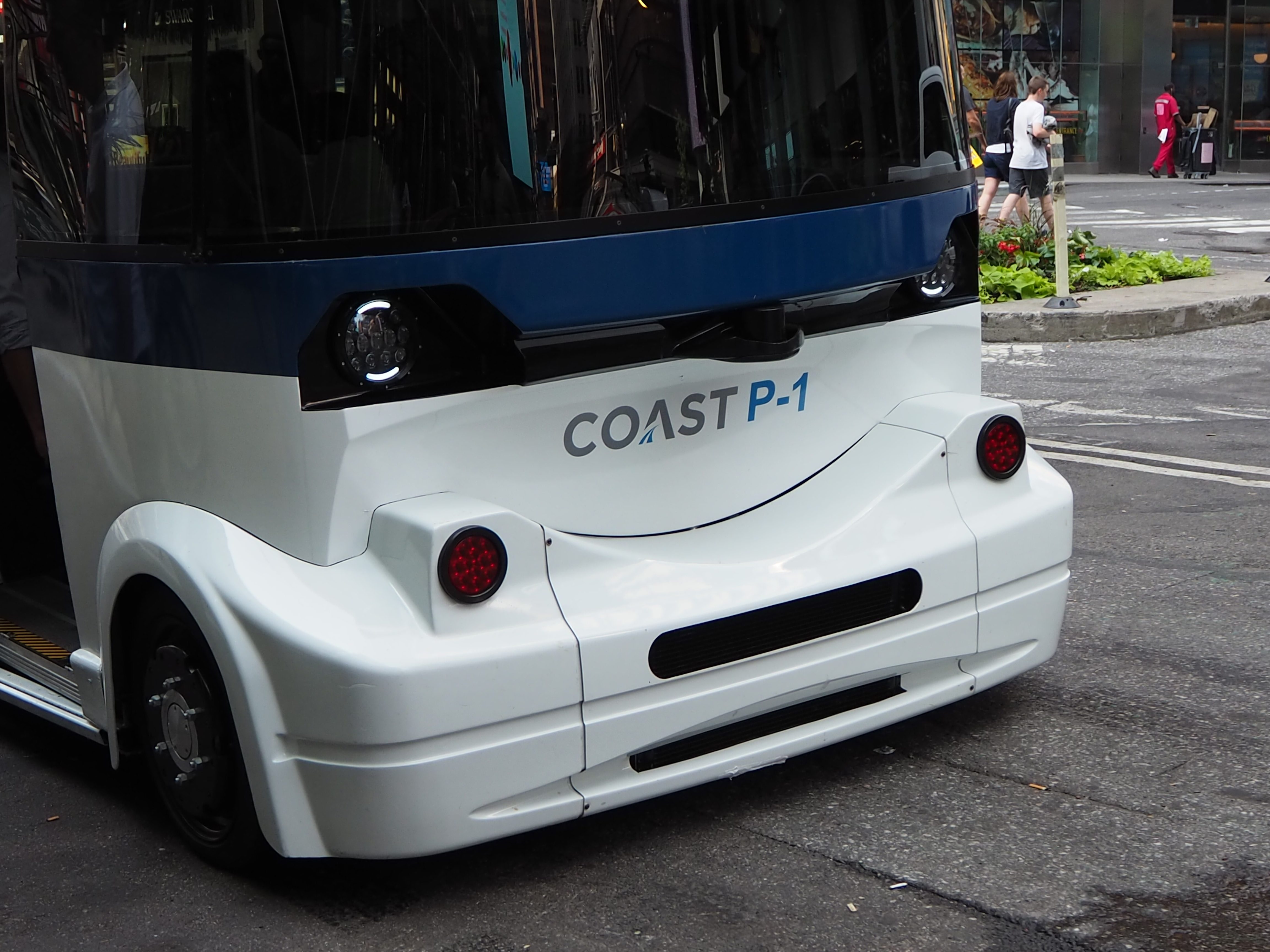 coast autonomous shuttle demo olympus digital camera