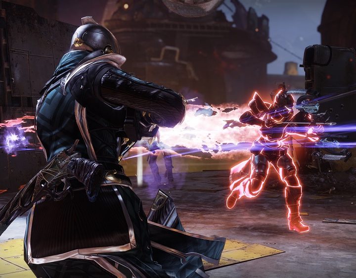Guardians fighting in Destiny 2.