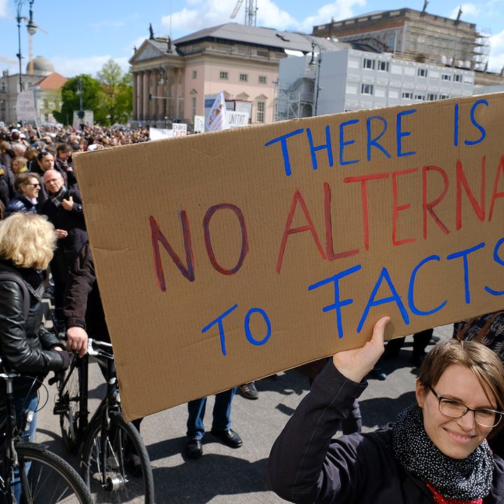 snapchat supporting algorithm fight fake news protest getty2