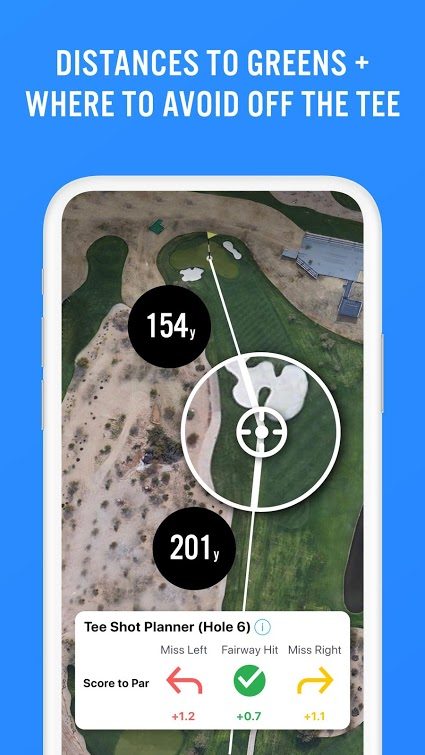 Golf GPS app.