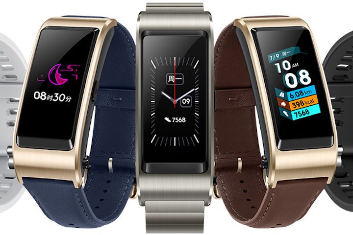 Mad Huawei TalkBand is a Bluetooth earpiece worn in the ear, and