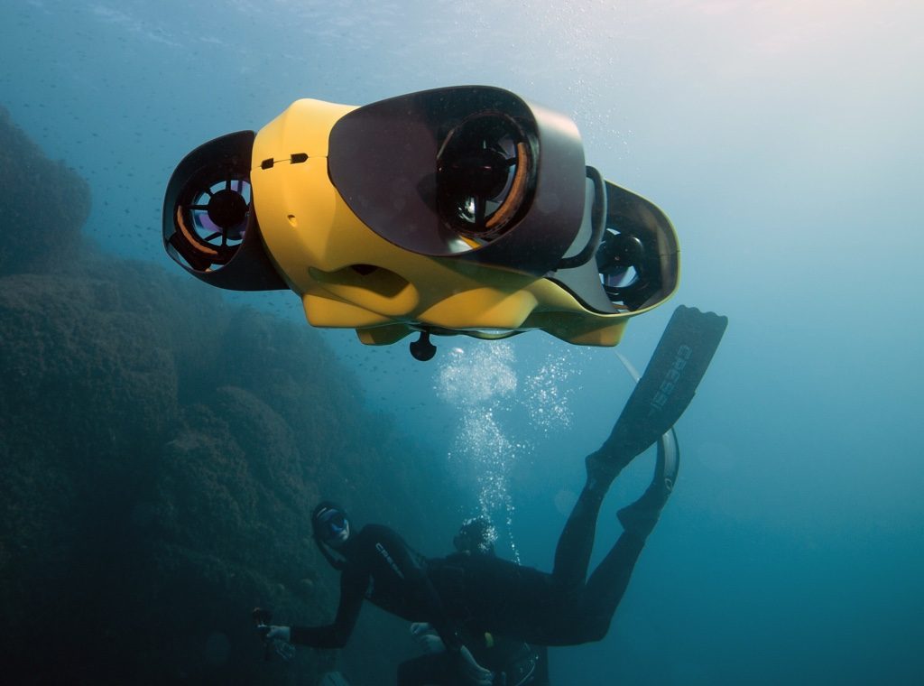 ibubble underwater drone