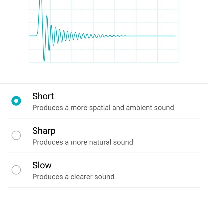 lg g7 thinq audio guide digital filter