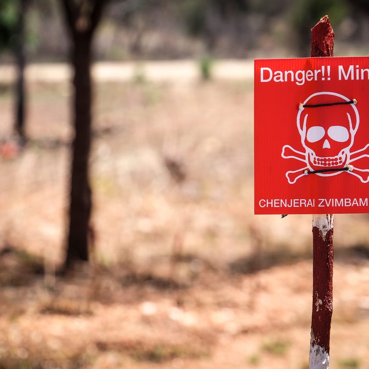 landmine munching machine mmd halo demining rig 3080