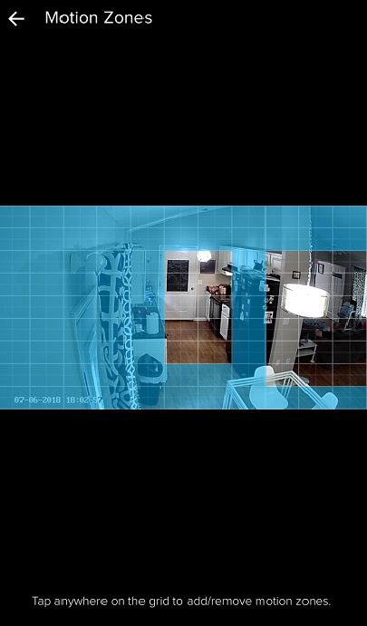 momentum cori hd review app adding motion zones