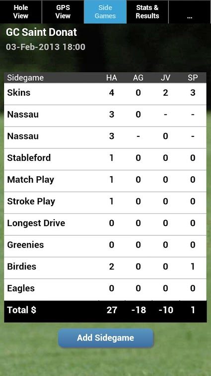 mScorecard app for iOS and Android.