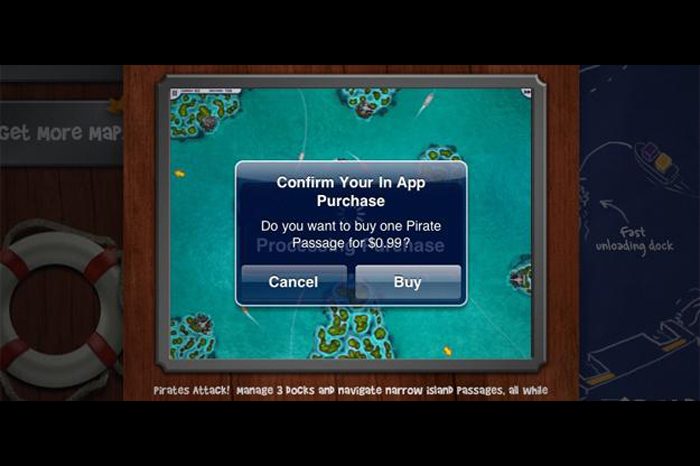 pirate passage in app purchase