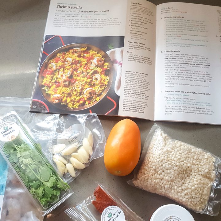 Sun Basket Meal Kit