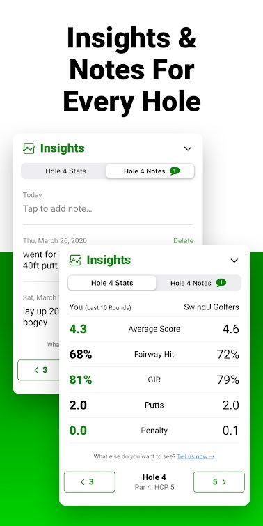 Golf GPS & Scorecard by SwingU.
