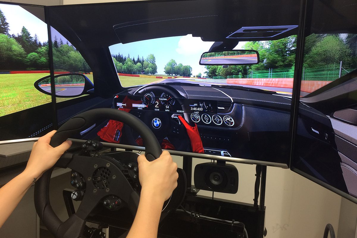 TBI racing sim