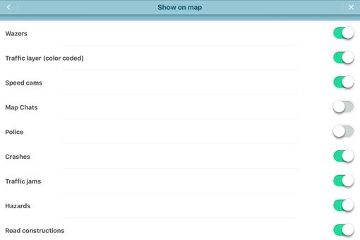 Waze Icons