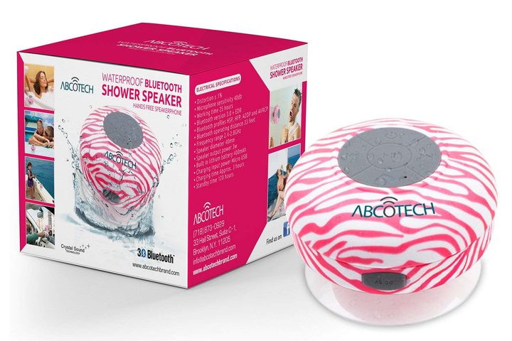 Abco Tech Bluetooth Shower Speaker with Suction Cup