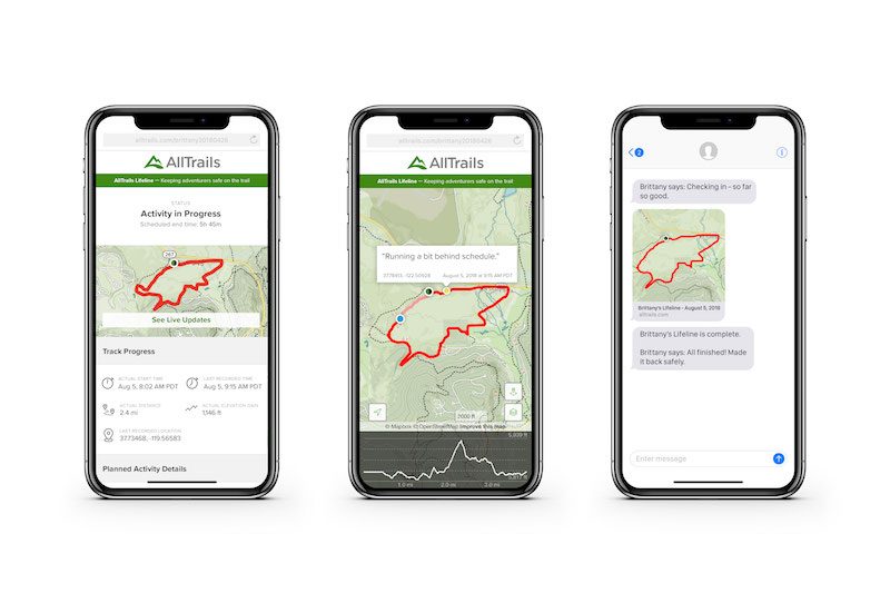 AllTrails Lifeline