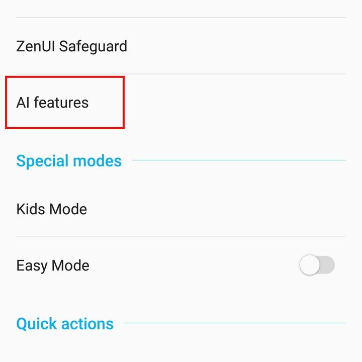 How to use AI features