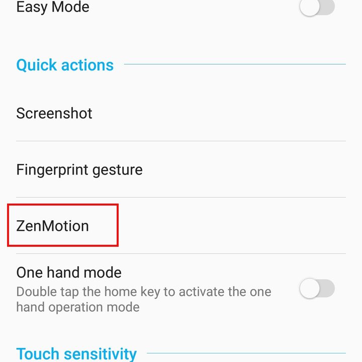 How to use gestures