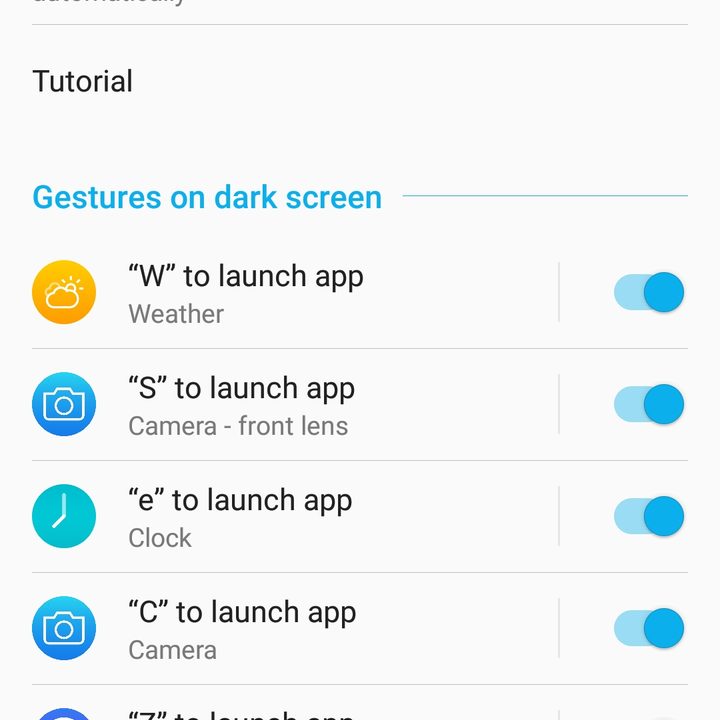 How to use gestures