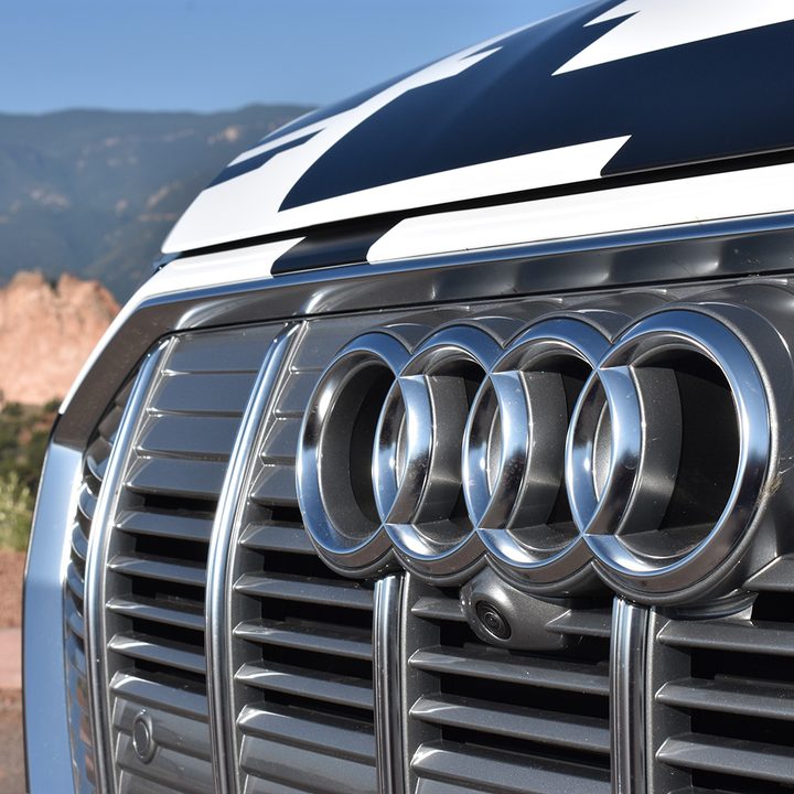 Audi E-Tron Electric SUV grill