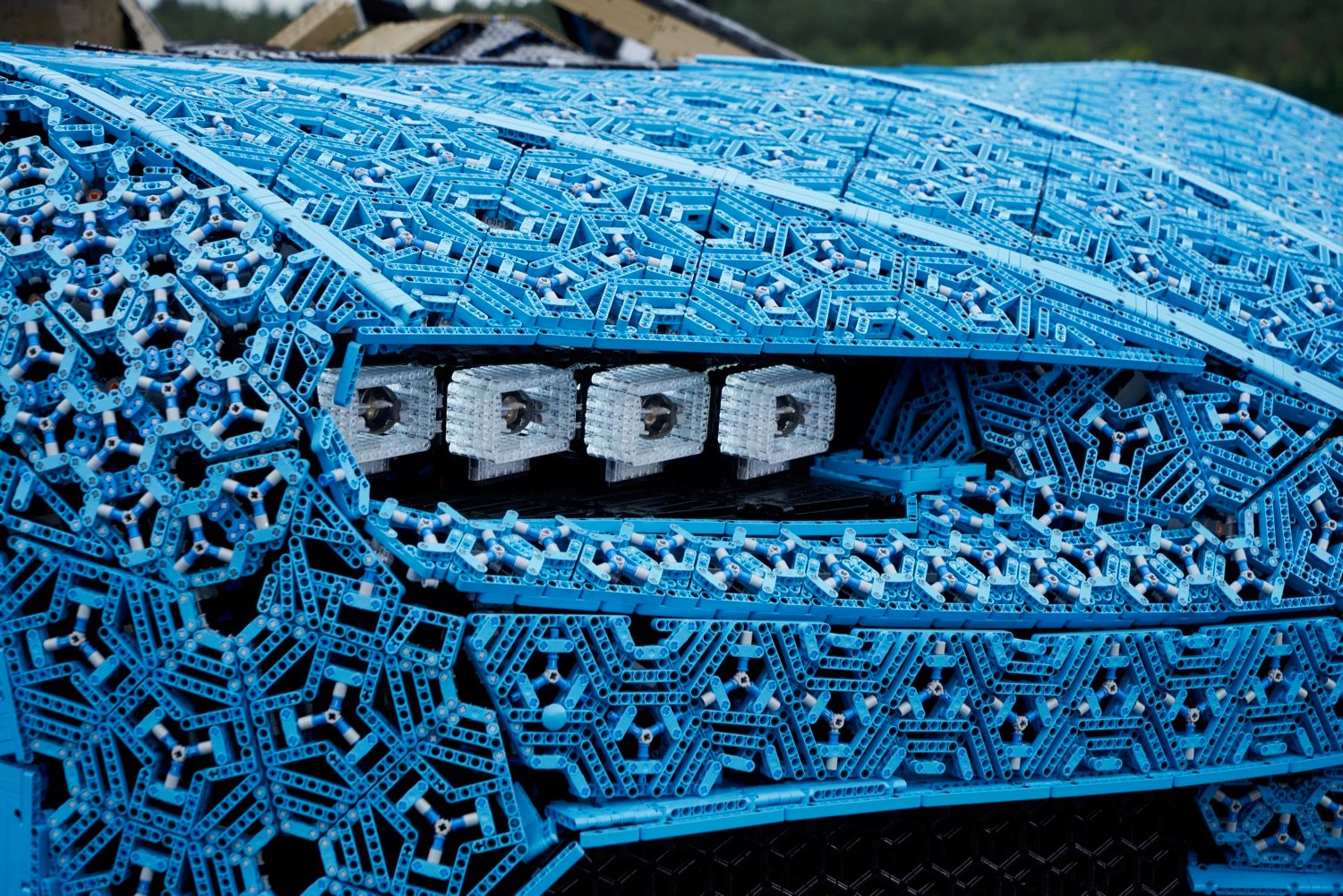 Life-size Lego Bugatti Chiron