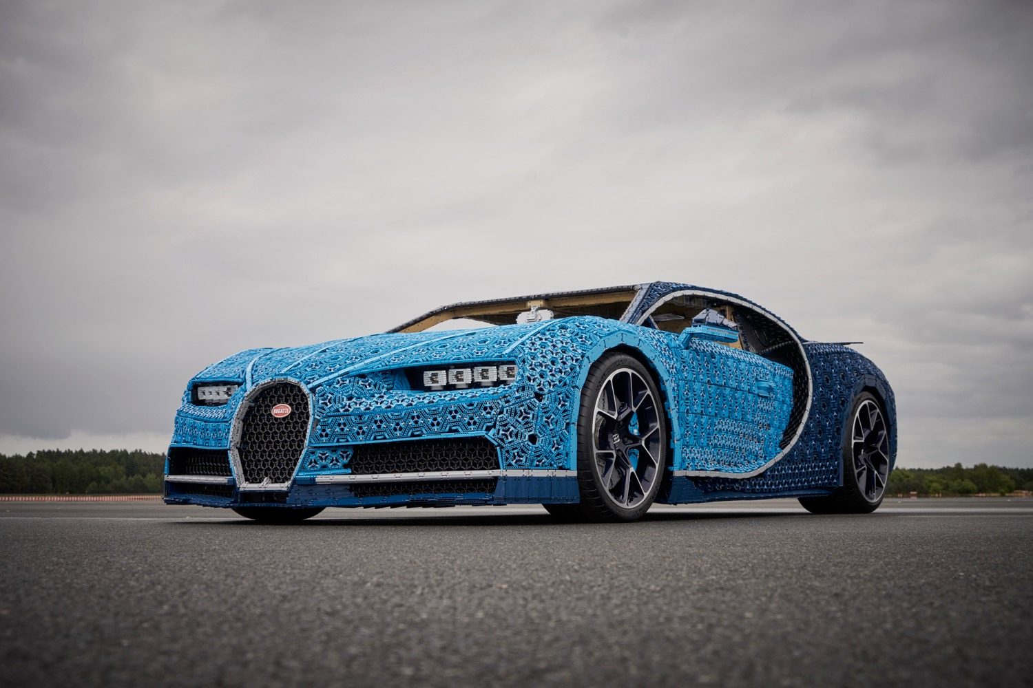 Life-size Lego Bugatti Chiron