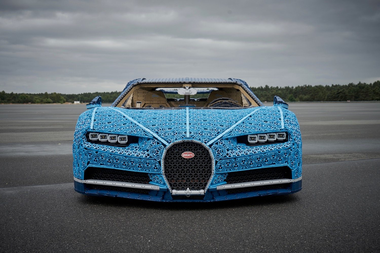 Life-size Lego Bugatti Chiron