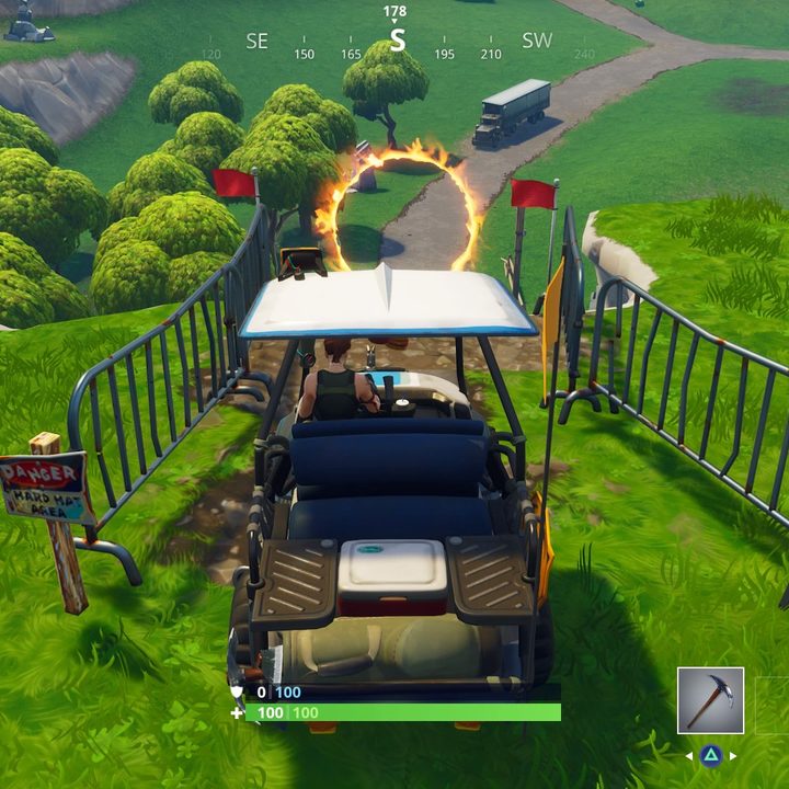 Fortnite Flaming Hoops