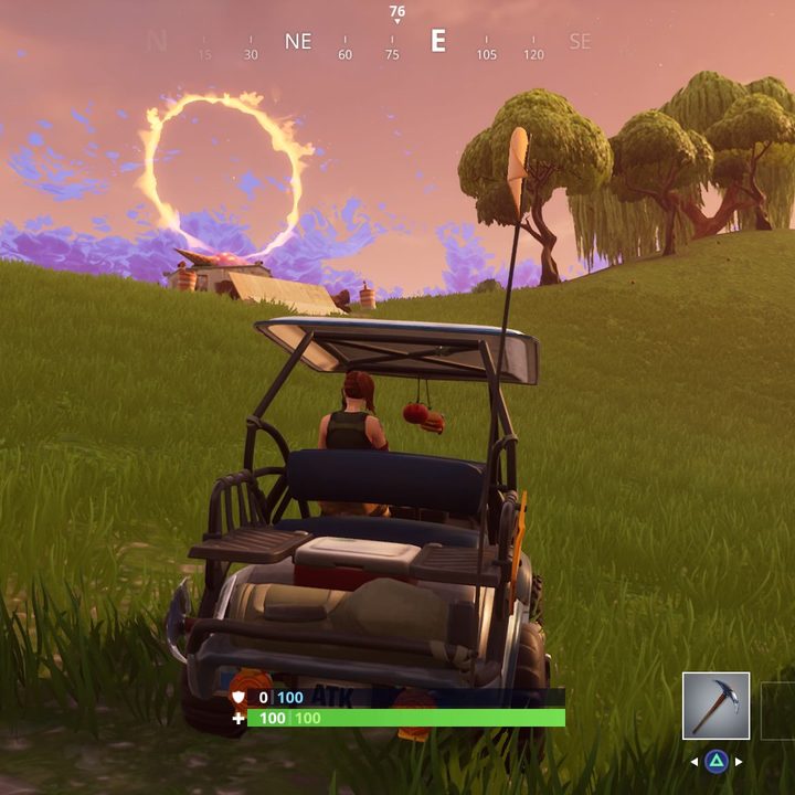 Fortnite Flaming Hoops