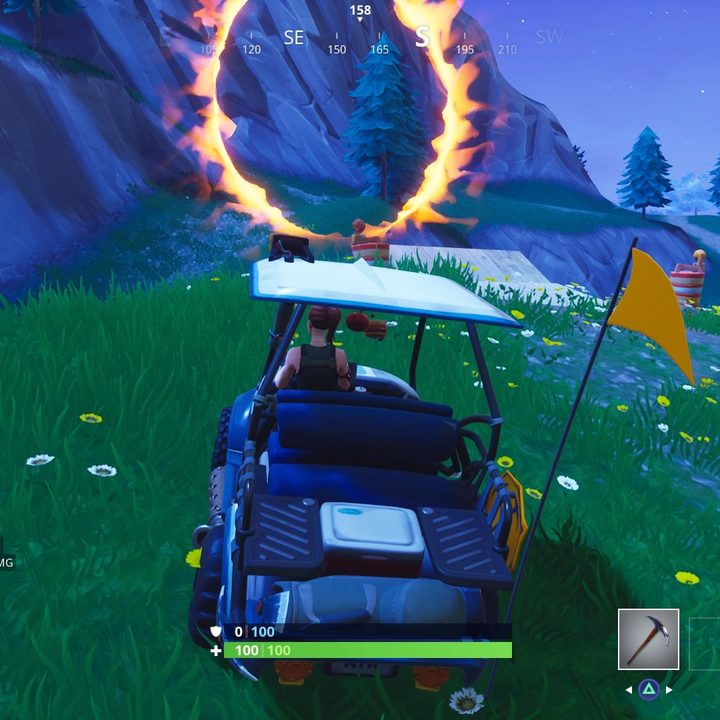 Fortnite Flaming Hoops