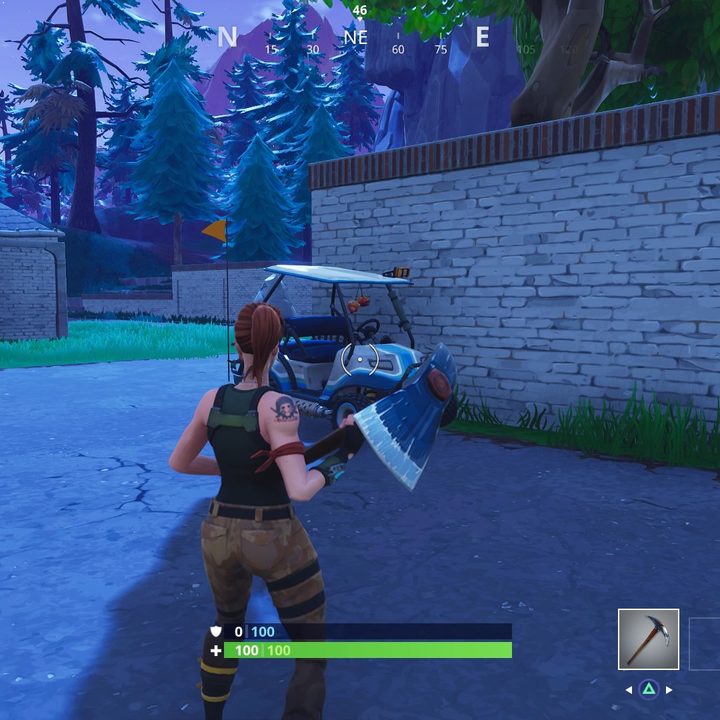 Fortnite Flaming Hoops