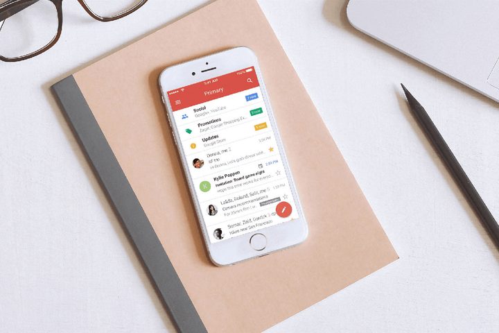 gmail app on phone