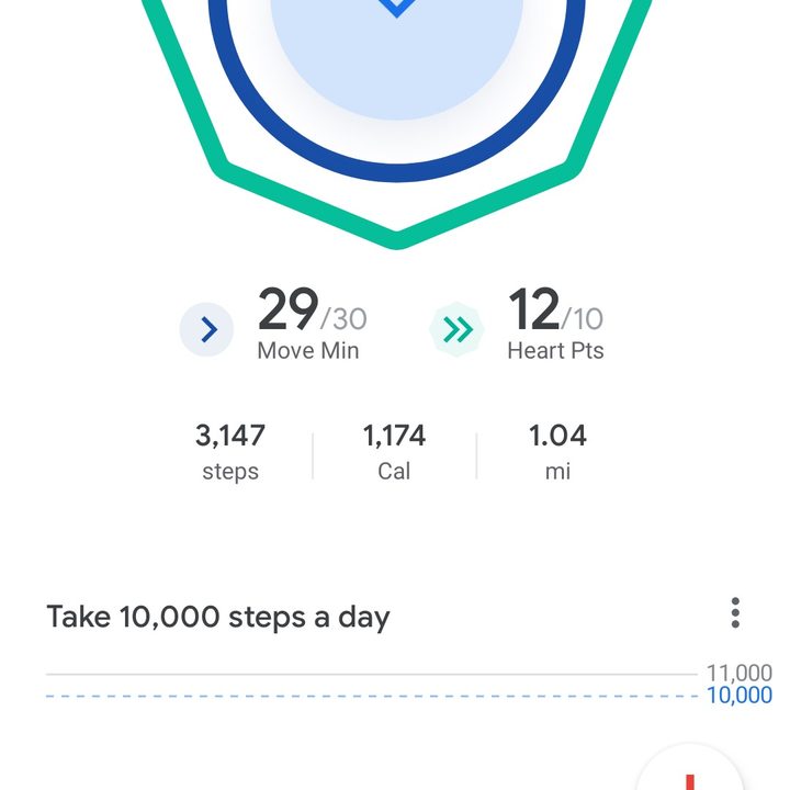 google fit tips recommendations 3