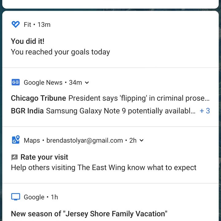 google fit tips recommendations notifications 3
