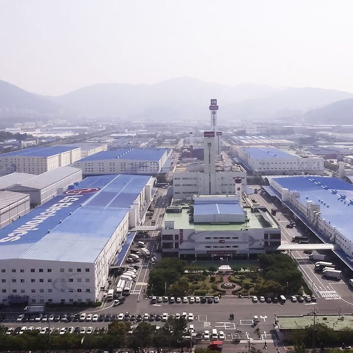 LG Changwon Factory above
