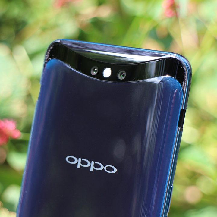 Oppo Find X back top half
