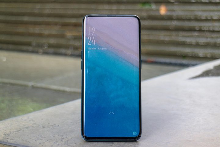 Oppo Find X lock screen