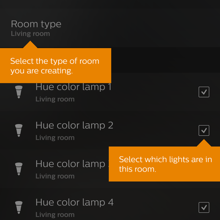 Philips Hue White and Color Ambience Starter Kit Review App Screens