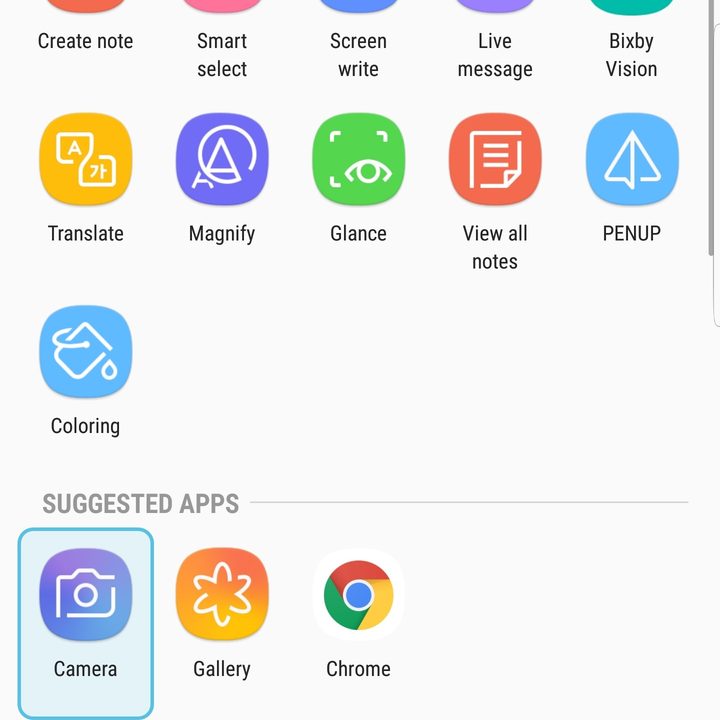 samsung galaxy note 9 settings s pen default app