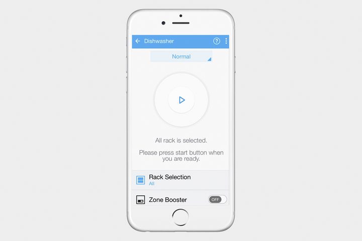 Samsung DW80M9 Chef Collection dishwasher App