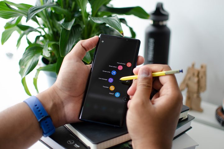 note 9 s pen shortcuts