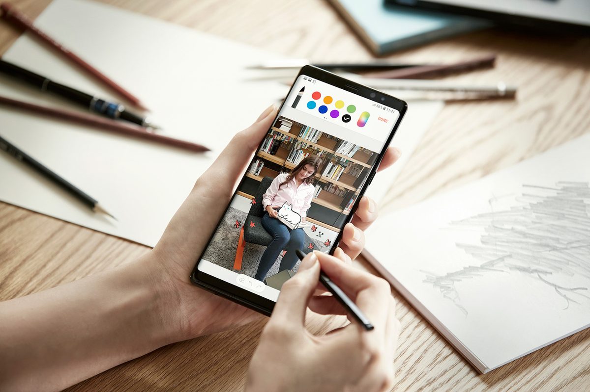 samsung note 8 s pen