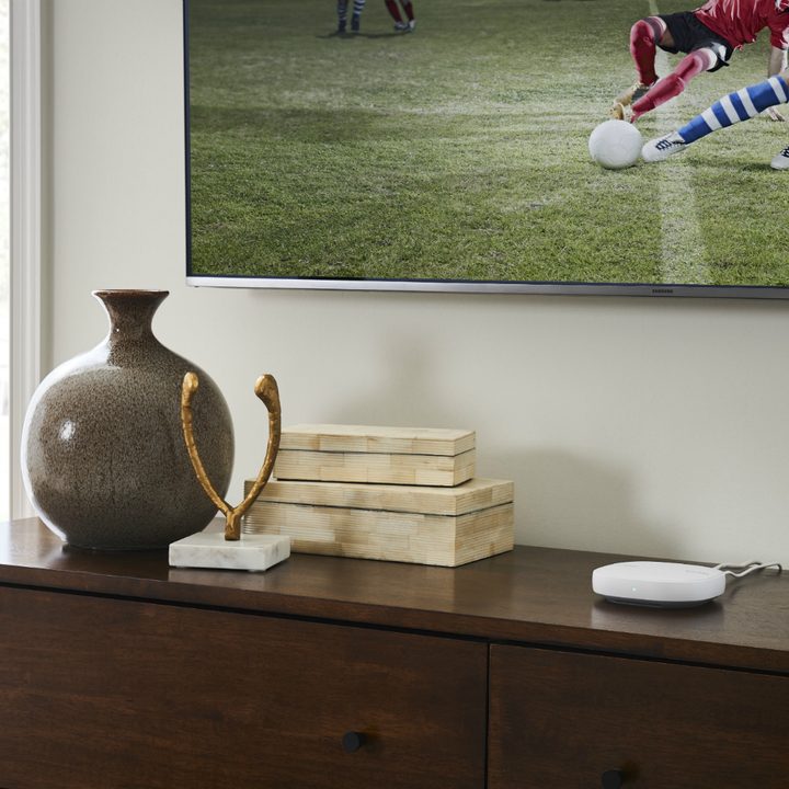 The Samsung SmartThings Hub.