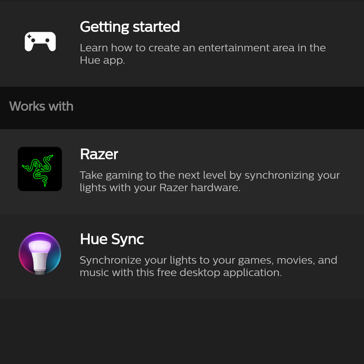 Philips Hue White and Color Ambience Starter Kit Review App Screens