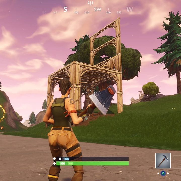 Fortnite search between three oversized seats week 8 challenge battle star