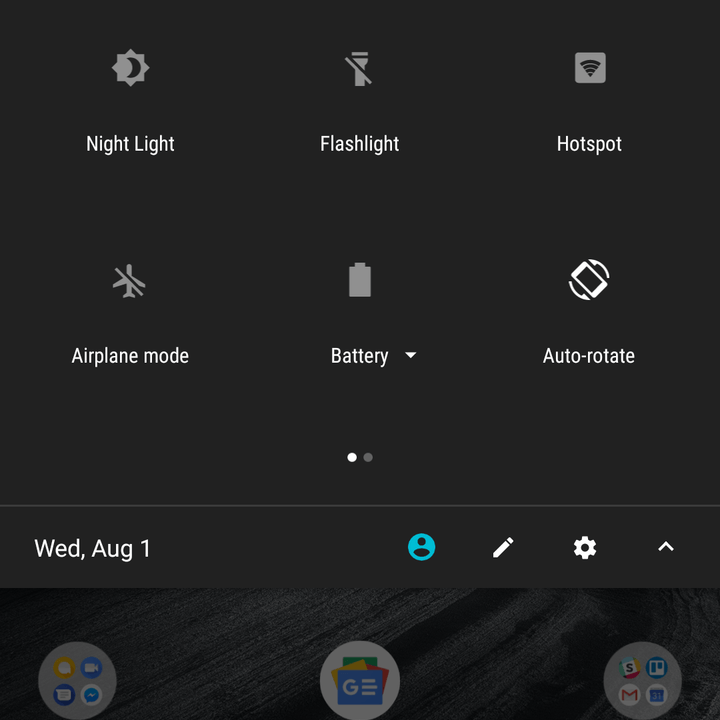 Sony Xperia XZ2 Compact UI