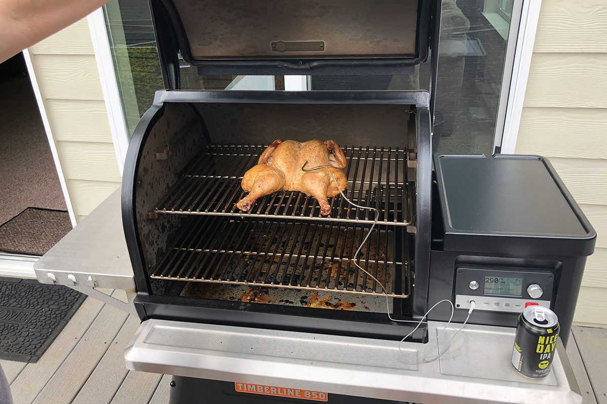 traeger timberline 850 chicken